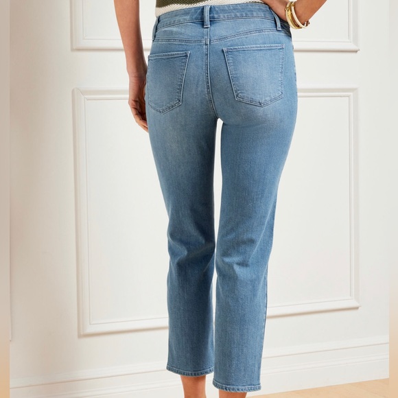 Talbots Denim - Talbots Straight Leg Crop Jean